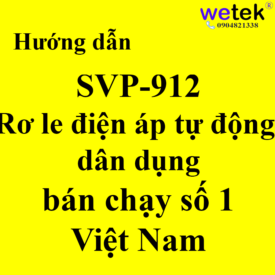 [Video] [Tiếng Việt] Hướng dẫn sủ dụng Rơ le SVP-912 Sinotimer bảo vệ điện áp tự động