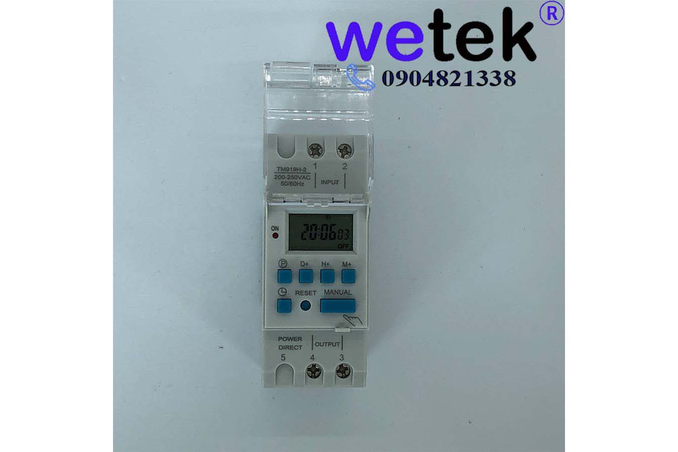 Sinotimer TM919H 16A timer 24h 7 ngày, đầu ra điện áp, có màn LCD, giá rẻ nhưng hàng tốt