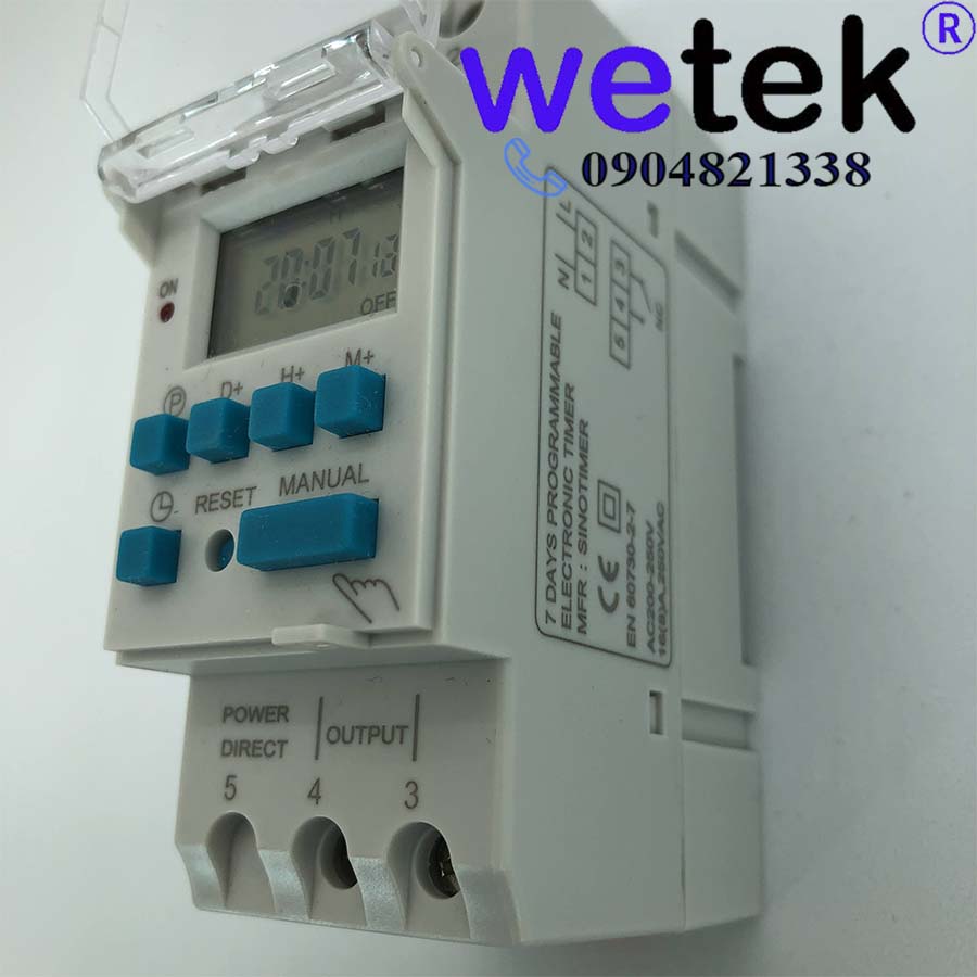 [Video][Tiếng Việt] Công tắc hẹn giờ timer 24h Sinotimer TM919H Rẻ Bền Dễ dùng